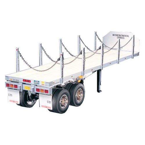 Tamiya - 56306 - Radio Commande - Camion - Semi Remorque Plateau