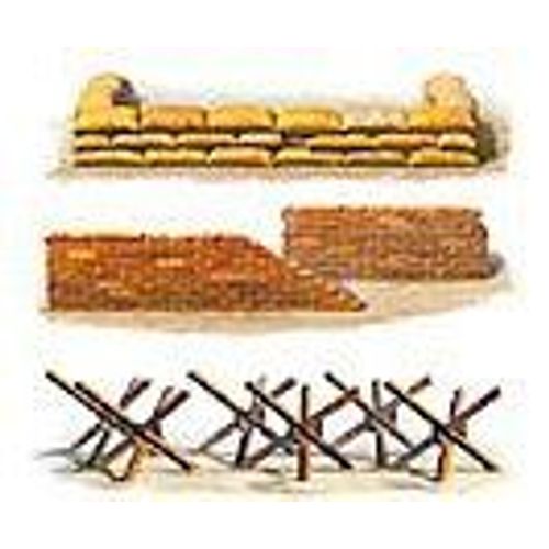 Tamiya - 32508 - Maquette - Barricade Et Sacs De Sable - Echelle 1:48-Tamiya