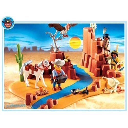 Playmobil - 4130 - Western -  Superset Indiens + Cow Boy