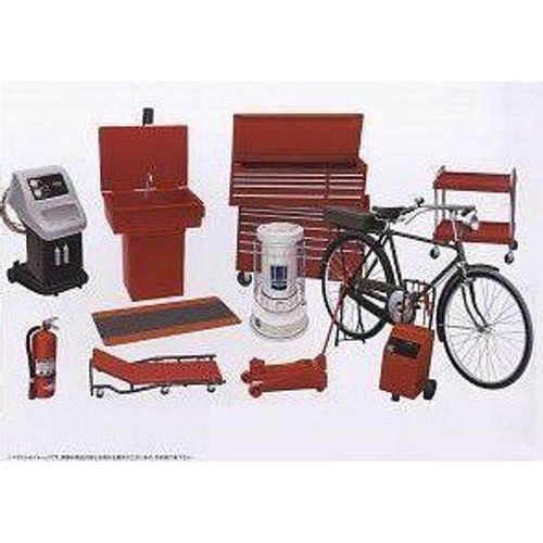 1/24 Garage Et Tool Set No.27 Outil 3 (Japon Import / Le Paquet Et Le Manuel Sont ?Crites En Japonais)