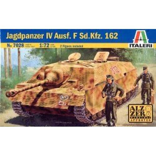Italeri 7028 Maquette Sdkfz 162 Jagdpanzer Iv F 1:72-Italeri