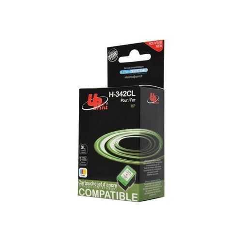 UPrint H-342CL - 12 ml - XL Capacity - couleur (cyan, magenta, jaune) - remanufacturé - cartouche d'encre (équivalent à : HP 342 ) - pour HP Officejet 6310; Photosmart 25XX, C3180, C4140, C4150...