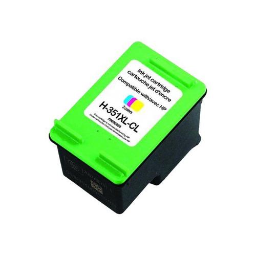 UPrint H-351XL-CL - 21 ml - taille XL - couleur (cyan, magenta, jaune) - cartouche d'encre (équivalent à : HP CB338EE ) - pour HP Deskjet D4260; Officejet J5730, J5780, J5785