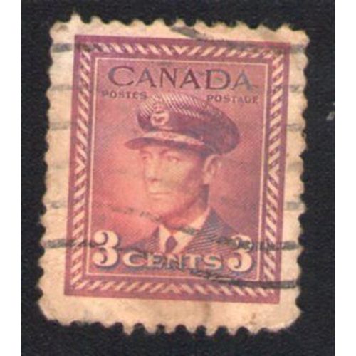 Canada 1948 Oblitéré Used Stamp King Roi George Vi 3 Cents