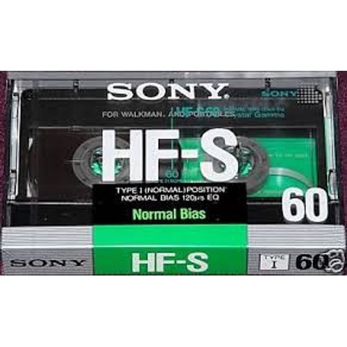 cassette Sony HF-S60