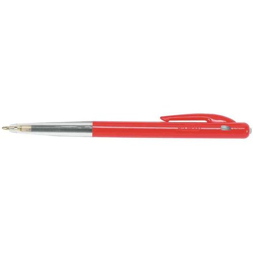 Bic Lot De 3 Stylos À Bille Rétractable M10 Clic 1mm Rouge