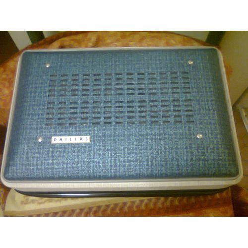 Electrophone Philips NG 2432 QOX à lampes 1966
