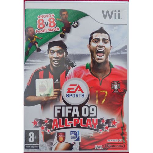 Wii Fifa 09 All-Play - Version Brésilienne