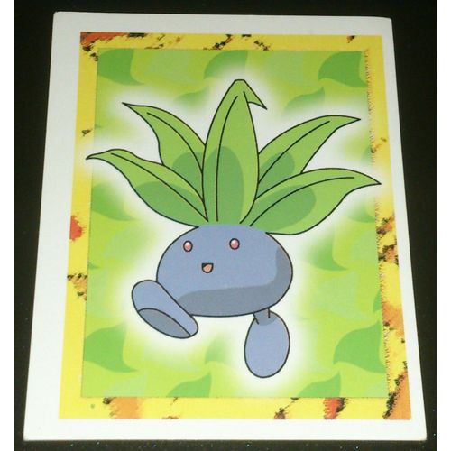 Mystherbe (N°43) Carte Pokémon Dunkin "Boomer" (Stickers)