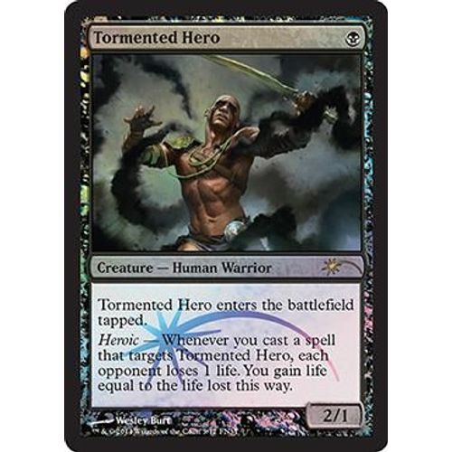 Magic - Héros Tourmenté Foil Promo Fnm