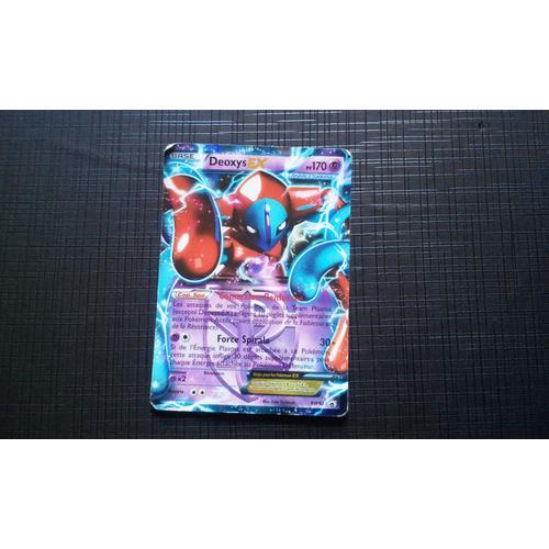 Carte Pokemon Glaciation Plasma Deoxys Ex Bw82 Promo