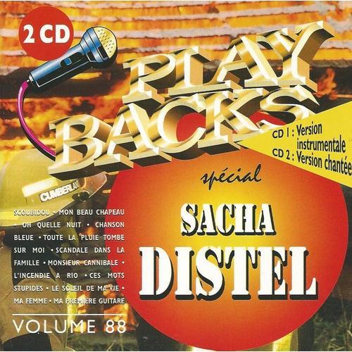 Play Back Vol. 88 : Répertoire Sacha Distel - Avec Choeurs + Version Chantée