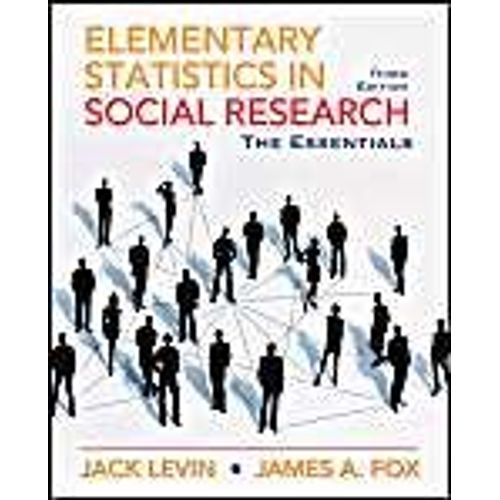 Elementary Statistics In Social Research: The Essentials