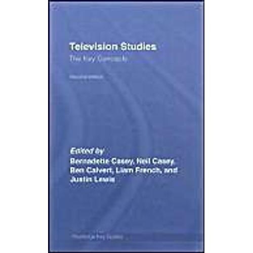 Television Studies: The Key Concepts