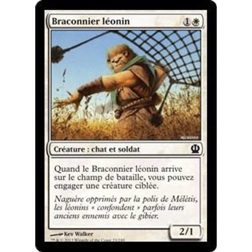 Foil - Braconnier Léonin - Theros - C