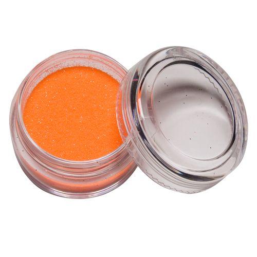 Paillettes Glitter Corporelles Orange Fluo Et Uv Ladot - Accessoire Beaute Maquillage Pour Corps Visage Orange