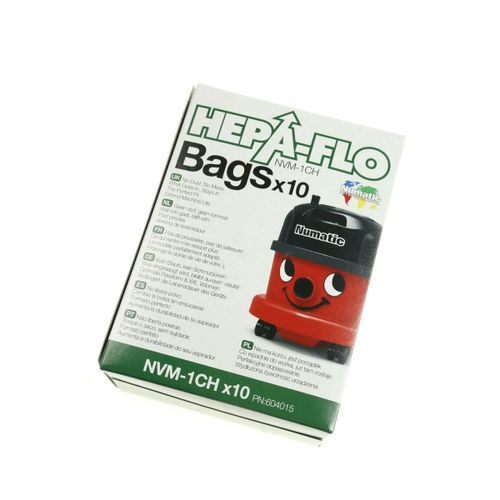 Boite de 10 sacs d'origine - Aspirateur (604015 NUMATIC)