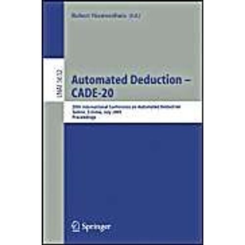 Automated Deduction - Cade-20