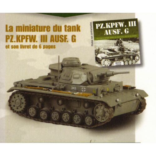 Collection Ultimate Tank ; Le Pzkpfw.Iii.Ausf.G-Atlas