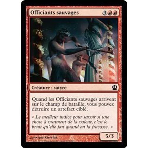 Foil Officiants Sauvages - Theros - C