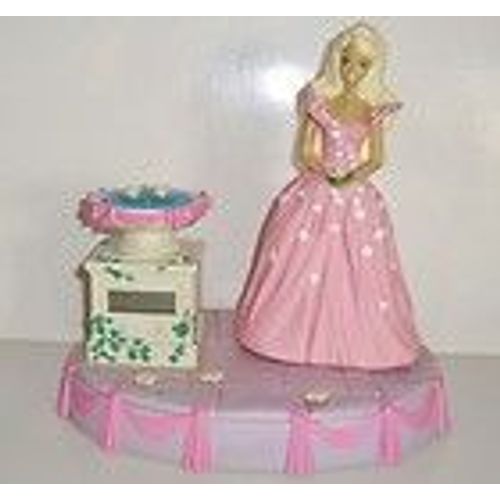 reveil babie mattel rose electronique