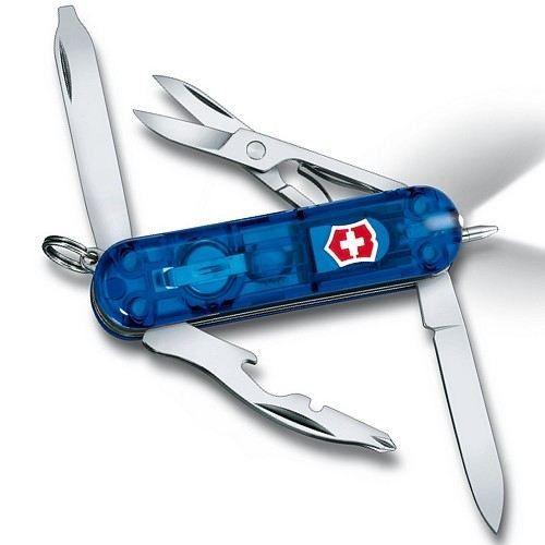 Couteau Suisse Victorinox 6 Pièces Midnite Manager Bleu Transl