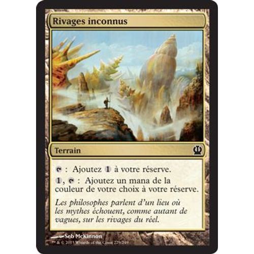 Foil Rivages Inconnus - Theros - C