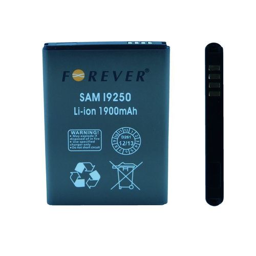 Pour Samsung Galaxy Nexus : Batterie Haute Densite 1900 Mah Type Eb-L1f2hbu/Vu Compatib