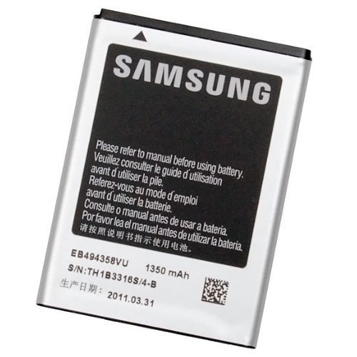 Pour Samsung S5839i Galaxy Ace : Batterie Originale 1350 Mah Eb494358vu