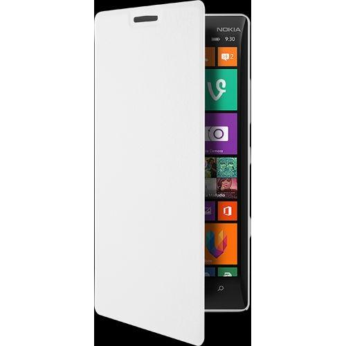 Etui Folio Blanc Pour Nokia Lumia 930