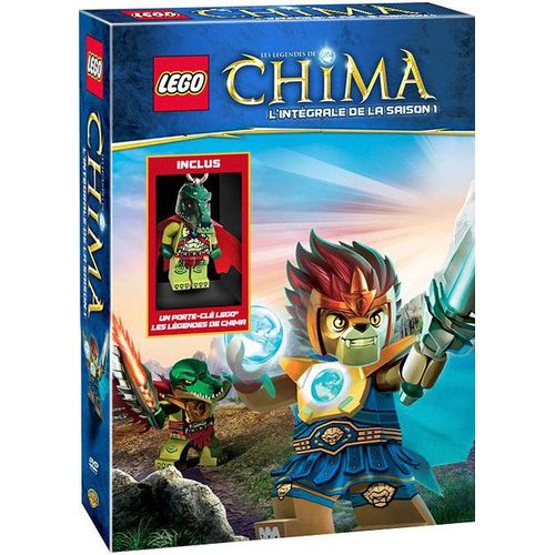 Lego - Les Légendes De Chima - Saison 1 - Coffret Dvd + Porte-Clefs Lego Chima