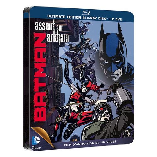 Batman : Assaut Sur Arkham - Combo Blu-Ray + Dvd - Édition Boîtier Métal