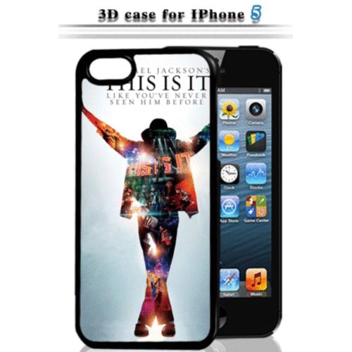 Coque Rigide 3d , Hologramme , This Is It , Michael Jackson , Apple Iphone 5s