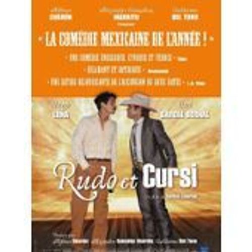 Rudo Et Cursi - Diego Luna - Gael Garcia Bernal - Carlos Cuaron - Affiche De Cinéma Pliée 60x40 Cm