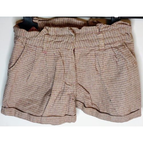 Short Beige À Rayures Sergent Major - T4 Ans