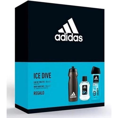 Coffret Cadeau Beauté Adidas Homme 3 Articles Ice Dive 