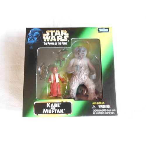 Star Wars The Power Of The Force : Kabe And Muftak Kenner 1998