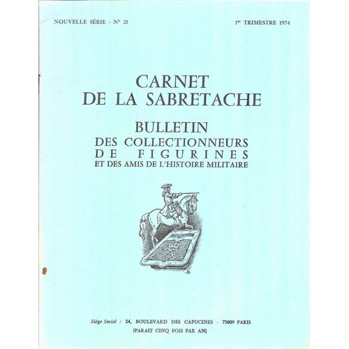 Carnet De La Sabretache - Nouvelle Série 21