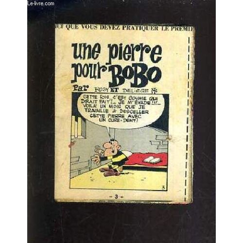 Une Pierre Pour Bobo - Mini Bibliotheque Spirou N°?