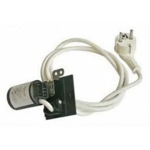 Cable D Alimentation 3x1 Schuko Et Filtre Anti Parasite Pour Lave Linge Lave Linge Ariston Avd10stk