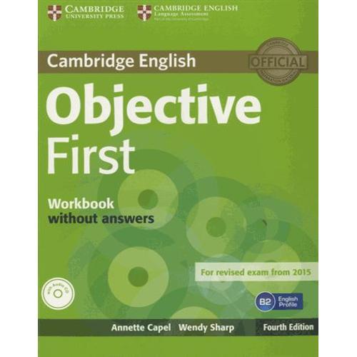 Objective First - Workbook Without Answers (1cd Audio)