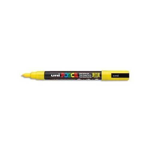 Uni-Ball Lot De 3 Marqueurs Peinture Posca Pc-3m, Jaune