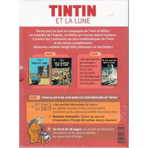 DVDFr - Tintin - Objectif Lune + On a marché sur la lune - DVD
