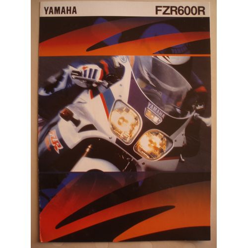 Livret Présentation Yamaha Fzr600r De 1996 1