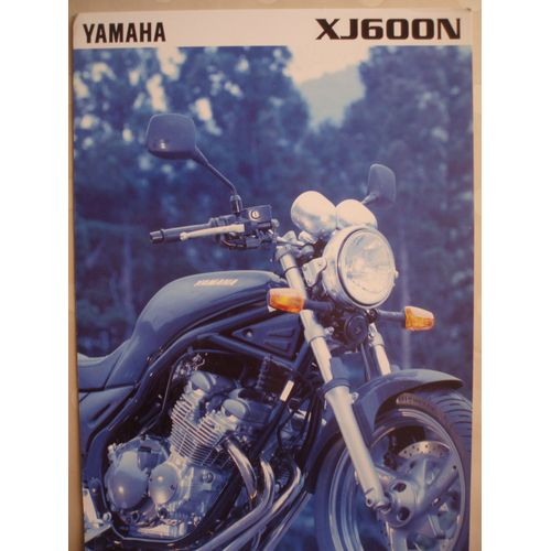 Livret De Présentation Yamaha Xj600n 1996 1