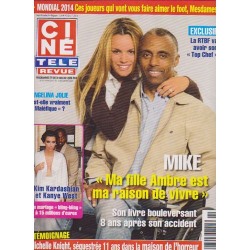 Cinetelerevue Belge 22 Angelina Jolie  Michelle Knight Yannick Noah Kim Kardashian Isabelle Boulay