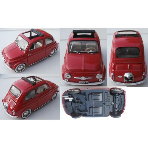 SOLIDO Voiture miniature Fiat 500 Italia pas cher 