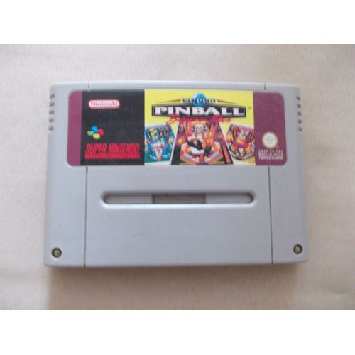 Super Pinball : Behind The Mask Super Nintendo