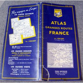 Atlas Grandes Routes France Au 1 000 000e