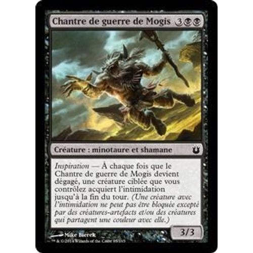 Foil Chantre De Guerre De Mogis - Magic Mtg - Créations Divines